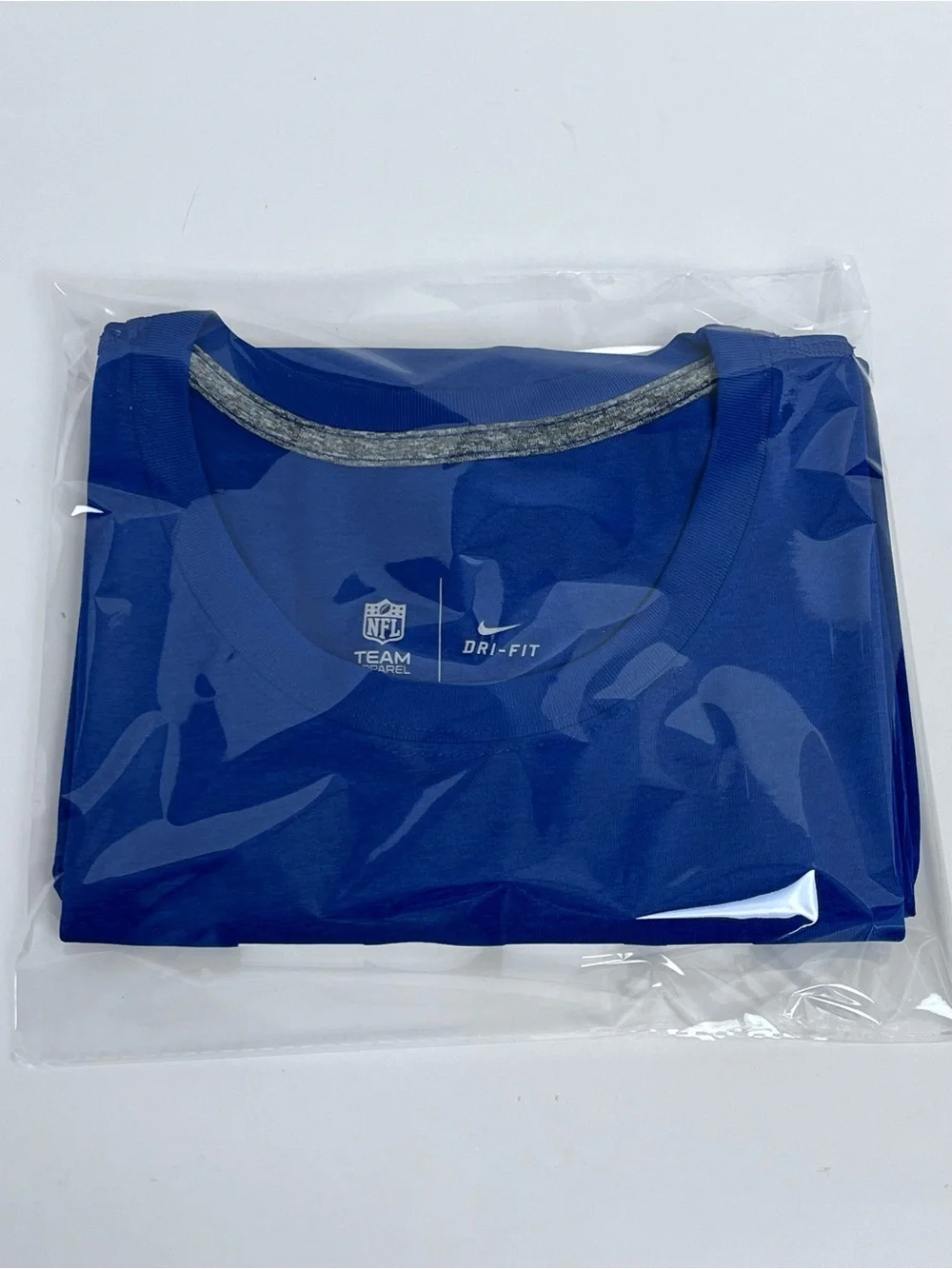 Nike x NFL Team Women's Dri-Fit New York Giants Performance Tee Size L; Football